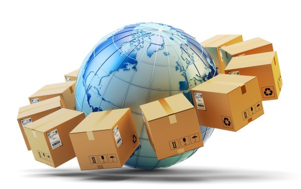 import and export shipments internationally