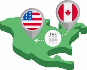 Duties and taxes from Canada to the U.S.
