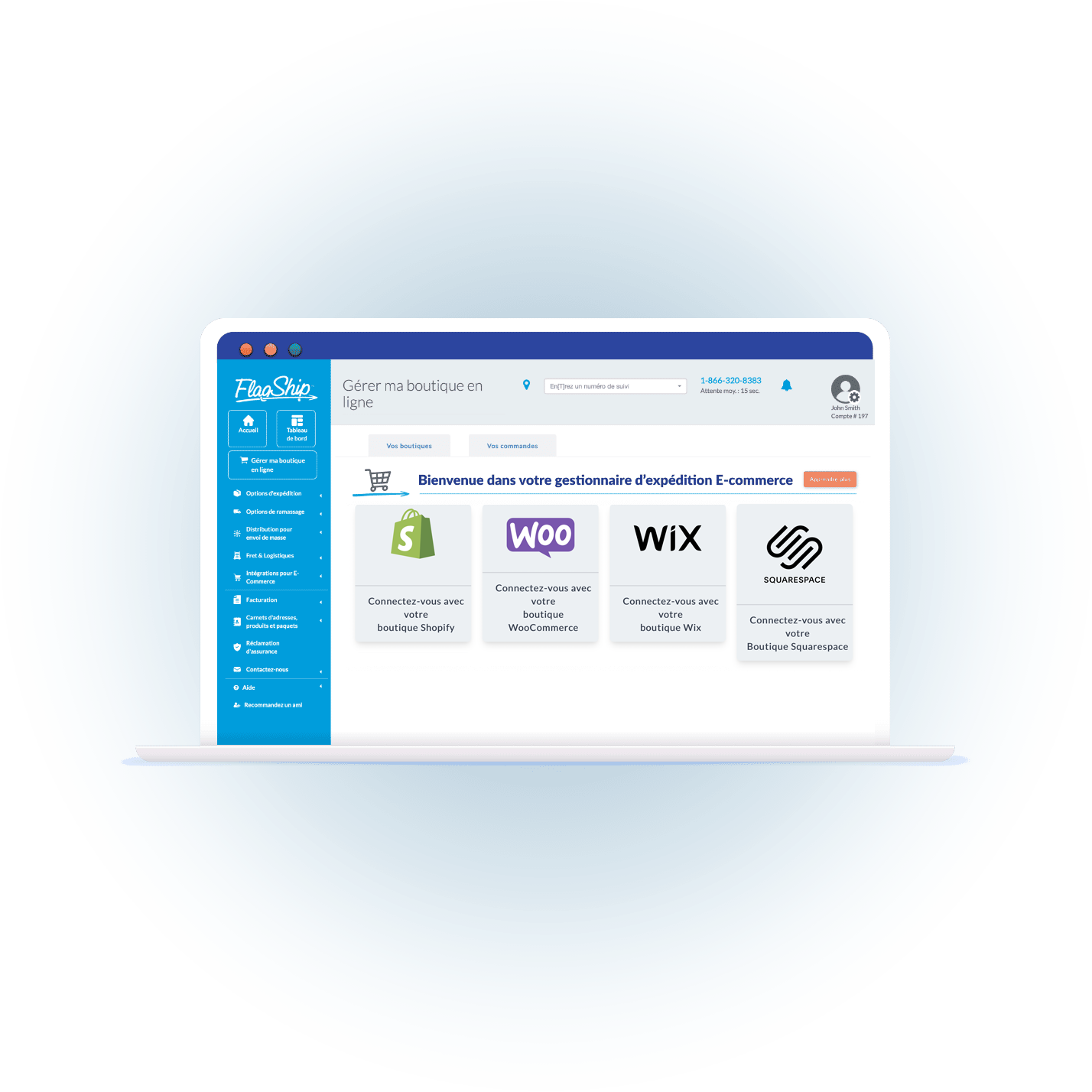 Gestionnaire d’expédition E-commerce